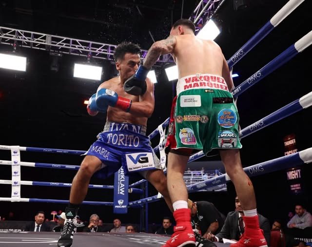 Antonio Pelon Vazquez in the ring