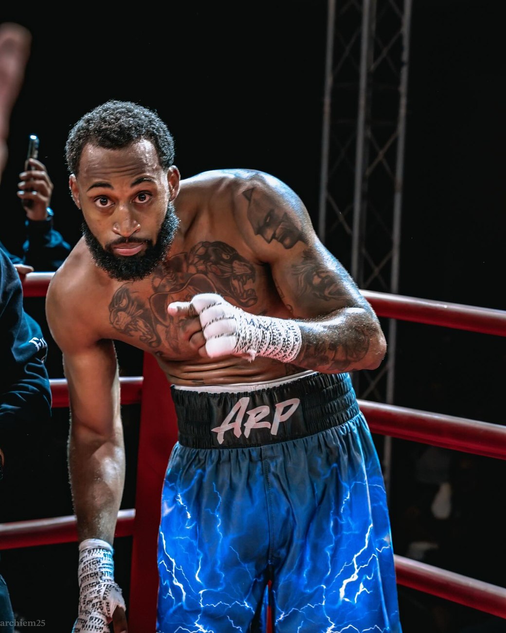 Charles Winter Soldier Jefferson in the ring
