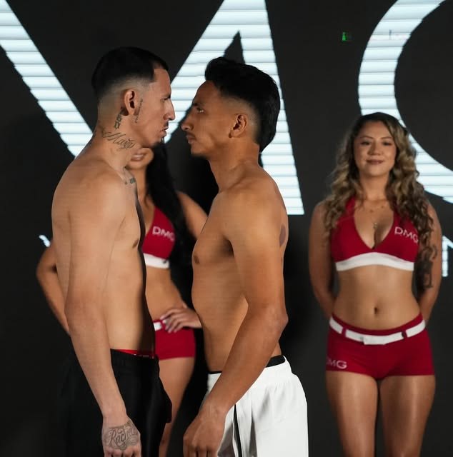Antonio Vazquez weigh-in face-off